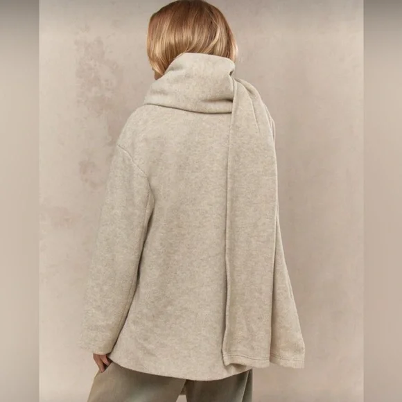 Missguided Jacket & Scarf Set - Picture 2 of 7